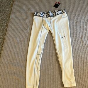 Nike pro stay warm athletic leggings